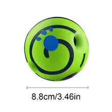 Giggle Glow Ball Interactive Dog Toy with Giggle sound.