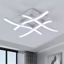 Modern 24W LED Ceiling Light 3 Color Adjustable Lighting.