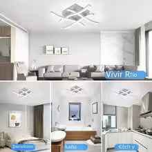 Modern 24W LED Ceiling Light 3 Color Adjustable Lighting.