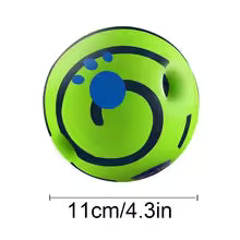 Giggle Glow Ball Interactive Dog Toy with Giggle sound.