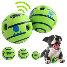 Giggle Glow Ball Interactive Dog Toy with Giggle sound.