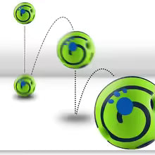 Giggle Glow Ball Interactive Dog Toy with Giggle sound.